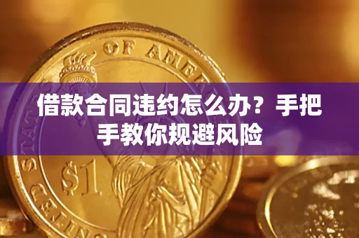 北京借款合同违约怎么办？手把手教你规避风险