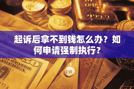 北京起诉后拿不到钱怎么办？如何申请强制执行？
