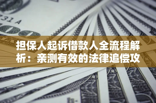 北京担保人起诉借款人全流程解析：亲测有效的法律追偿攻略