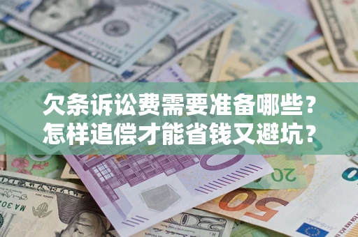 北京欠条诉讼费需要准备哪些？怎样追偿才能省钱又避坑？