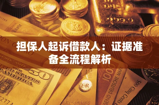 北京担保人起诉借款人：证据准备全流程解析