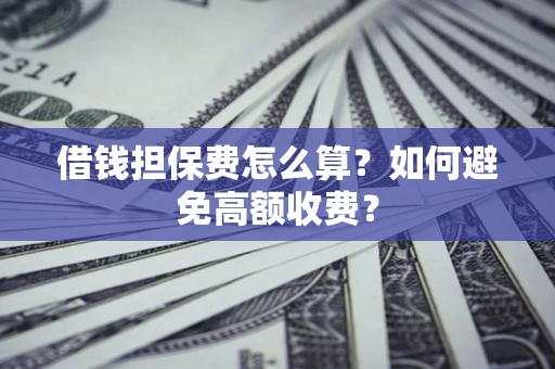 北京借钱担保费怎么算？如何避免高额收费？