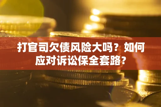 北京打官司欠债风险大吗？如何应对诉讼保全套路？